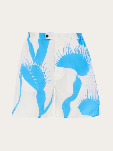 Venus print Bermuda short