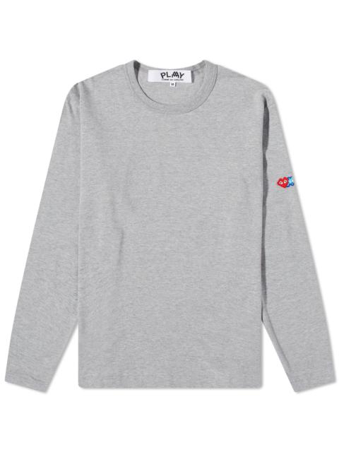 Comme des Garçons Play Long Sleeve Invader T-Shirt