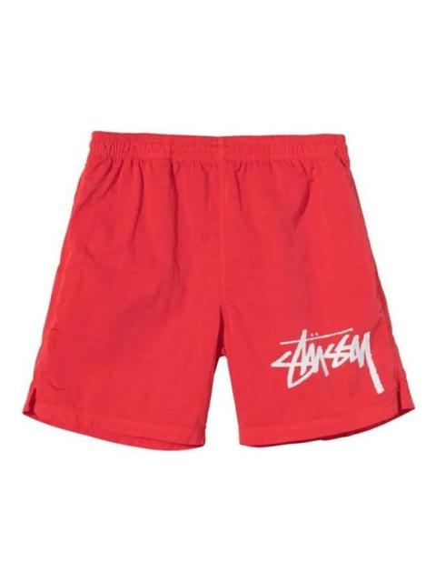 Stussy x Nike Water Short 'Red' CT4315-634