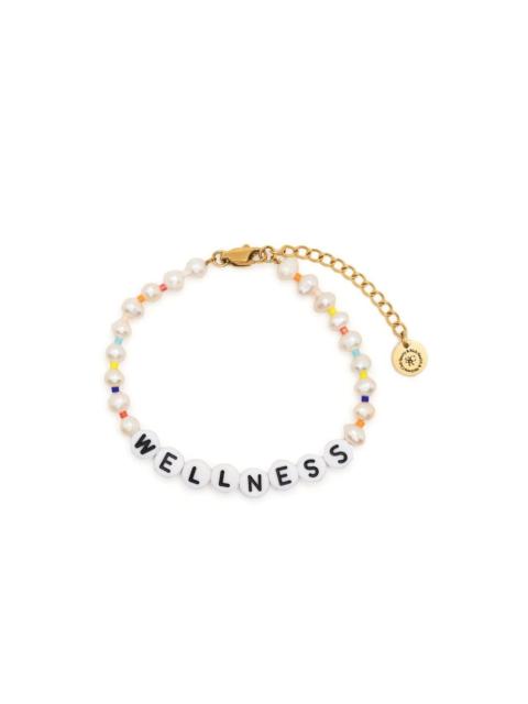 Wellness pearl-bead bracelet
