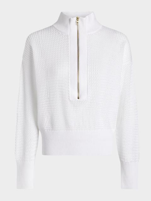 Aurora Half-Zip Knit Sweater
