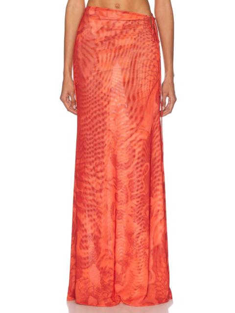 Reversible Maxi Skirt