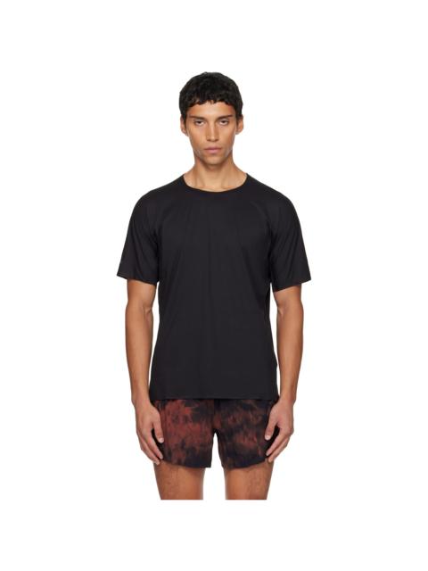 Black Running Short Sleeve T-shirt