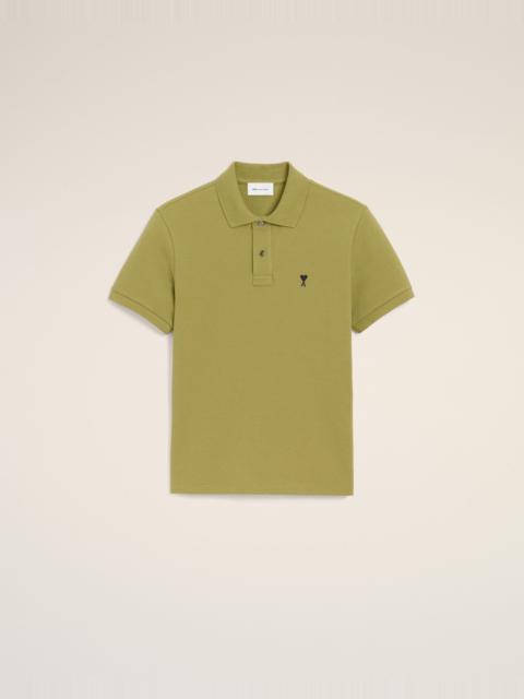 GREEN COTTON SHORT SLEEVES AMI DE COEUR POLO SHIRT