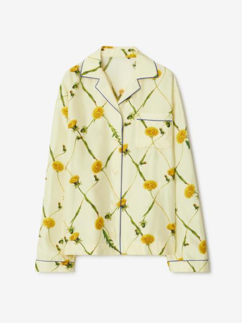 Dandelion Silk Pyjama Shirt