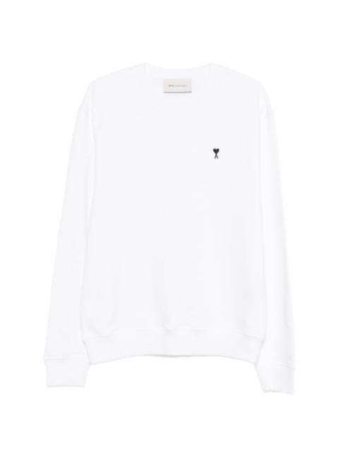 logo crew neck sweatshirt