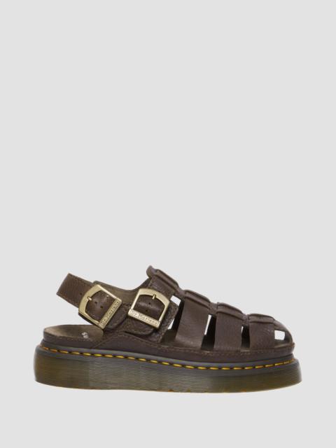 Wrenlie Grizzly Leather Fisherman Sandals