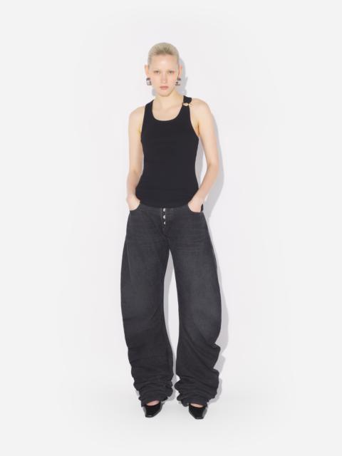 THE BLACK PIERCING TANK TOP