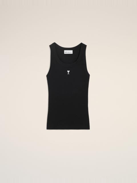 BLACK COTTON AMI DE COEUR TANKTOP
