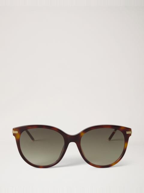 Megan Sunglasses
Tortoiseshell Bio Acetate