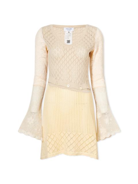 Marine Serre Regenerated Crochet Mini Dress