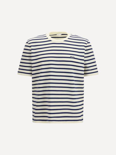 Short-sleeve cotton Sweater