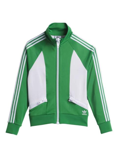 three-stripe zip jacket