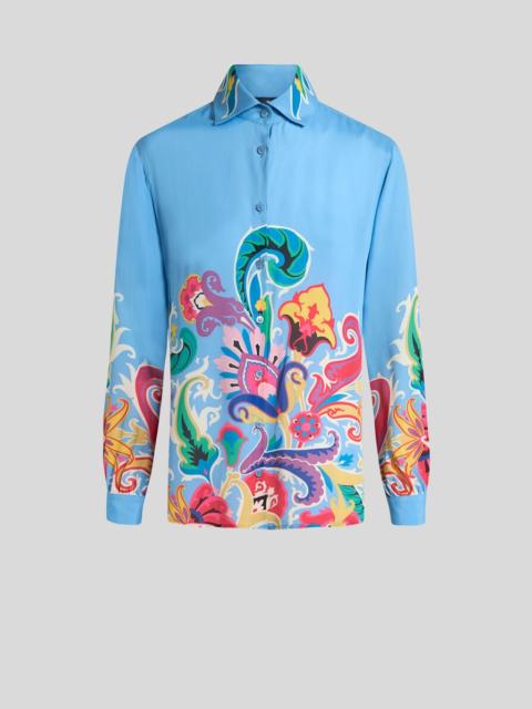 SHIRT WITH FLORAL PRINT