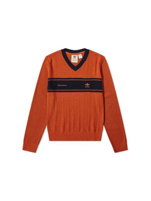 adidas x Wales Bonner Long Sleeve Knit Sweater Orange
