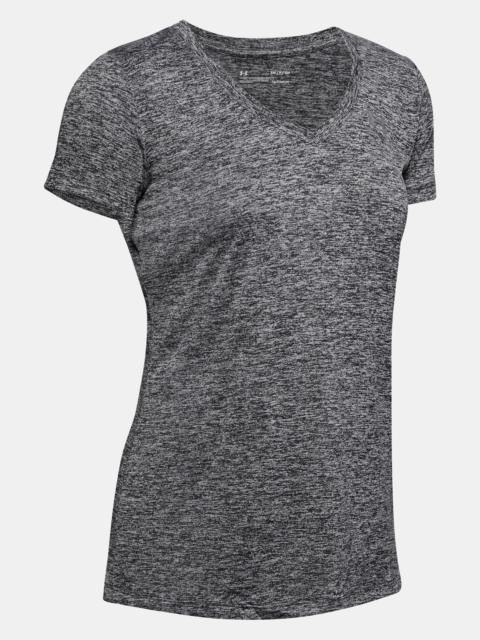 Women's UA Tech™ Twist V-Neck Short Sleeve