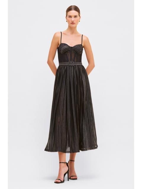 PRISM LUREX MIDI DRESS
