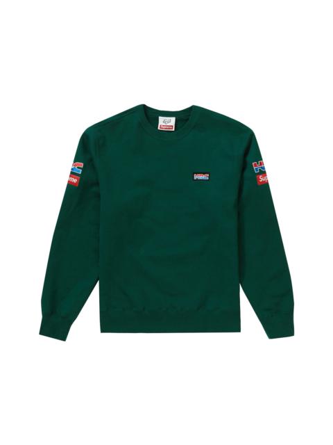 Supreme Honda Fox Racing Crewneck Dark Green