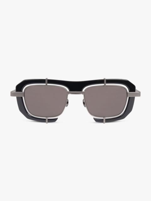 JWA03 GEOMETRIC SUNGLASSES IN BLACK