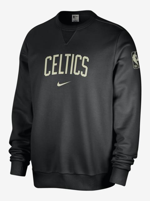 Boston Celtics Standard Issue Men's Nike Dri-FIT NBA Crew-Neck Sweatshirt
