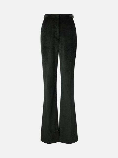 Vesta cotton corduroy flared pants