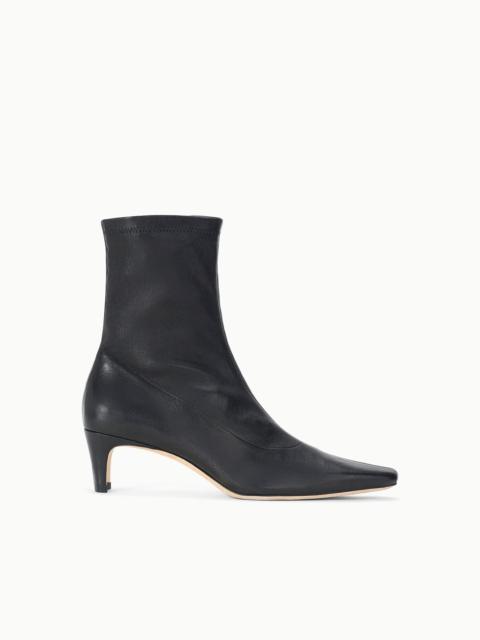 STAUD WALLY SOCK ANKLE BOOT BLACK