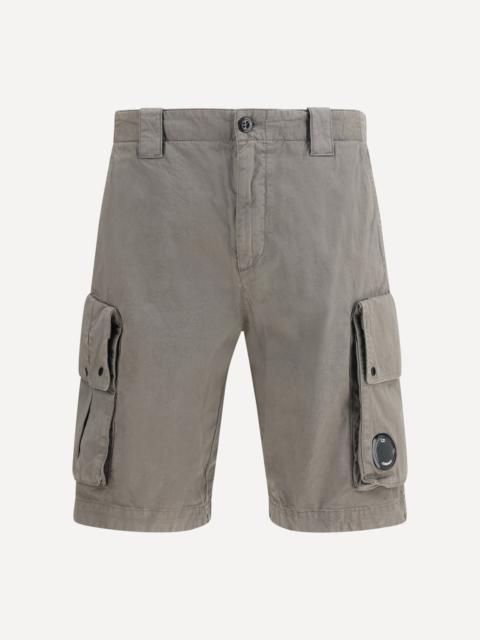 Cotton gabardine Bermuda Shorts