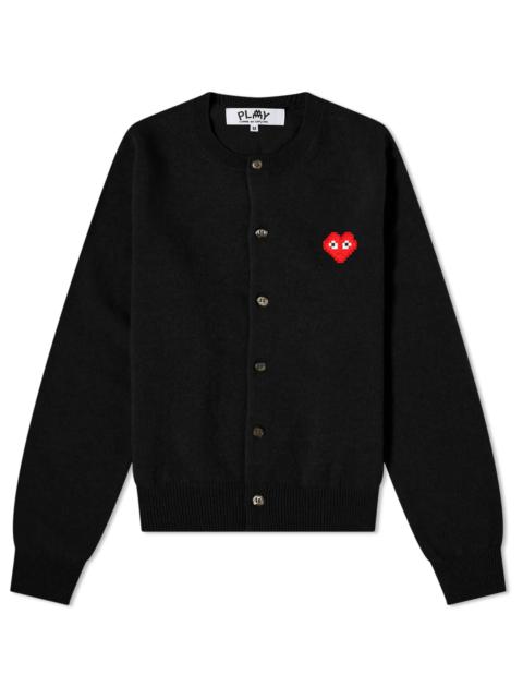 Comme des Garçons Play Invader Heart Cardigan
