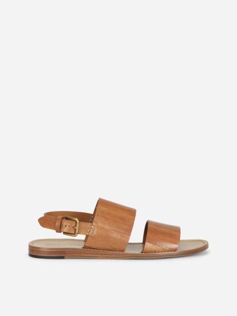 Eel pantheon sandals