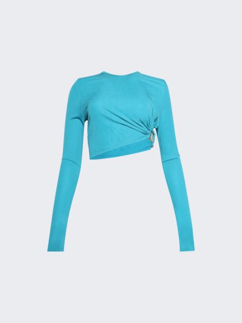 Bezel Quartz Top Teal