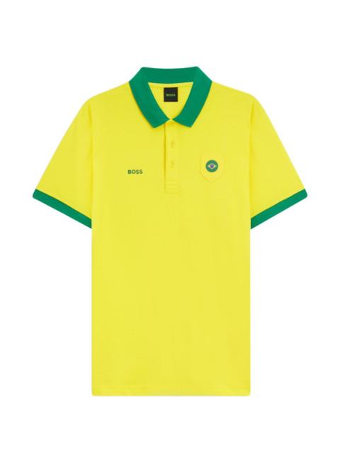 short-sleeve polo shirt