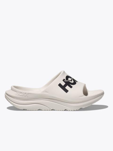 Ora Athletic Slide Shoes in White/Black