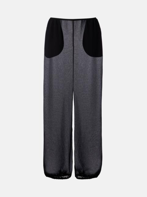 Orissa sheer balloon pants