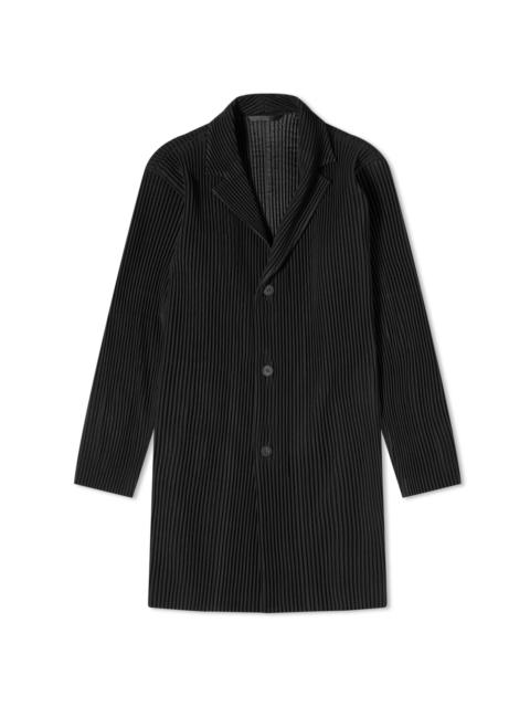 Homme Plissé Issey Miyake Pleated Single Breasted Jacket
