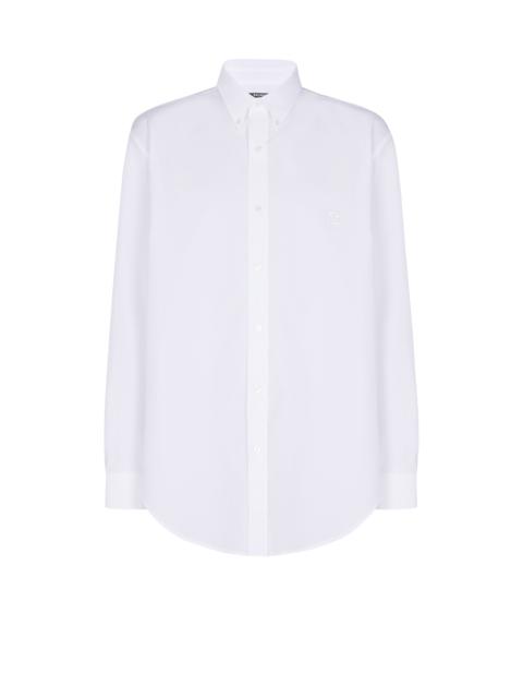 Cotton poplin shirt