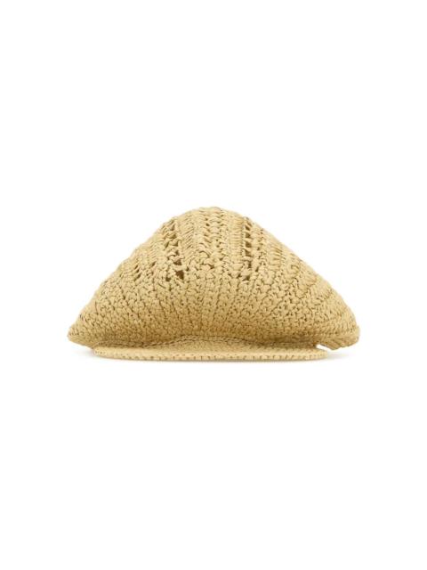 Raffia Baker Boy Hat