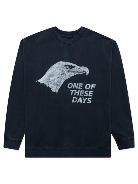 ONE OF THESE DAYS POSTAL CREWNECK - NAVY