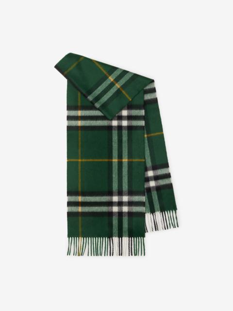 Check Cashmere Scarf