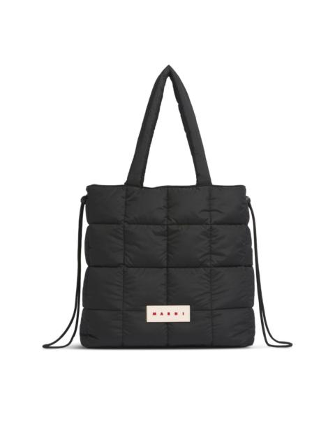 quilted tote bag