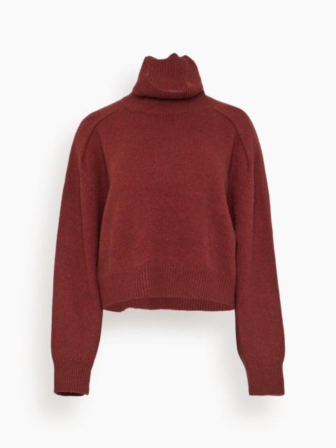 Ballerine Top in Rouge