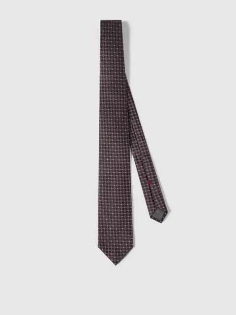 Silk jacquard tie