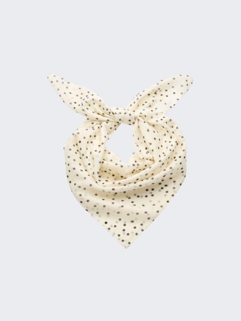 Dots Scarf Cream