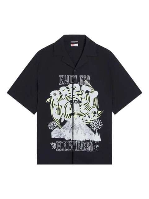 Li-Ning Endless Summer Festival Graphic Shirt 'Black' ASHS889-2