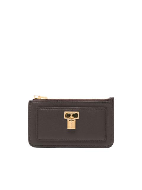 calf leather cardholder