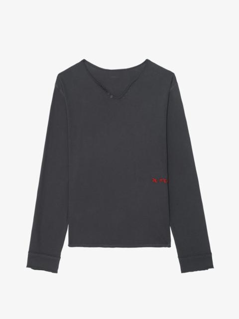 Monsatir Henley T-shirt