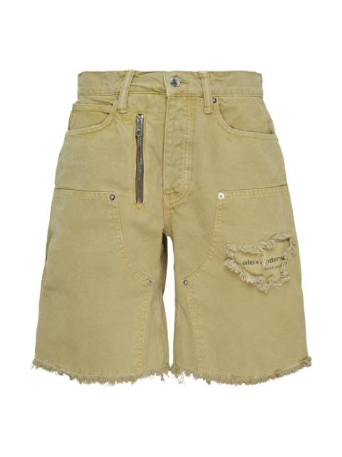 Mid Rise Carpenter Shorts
