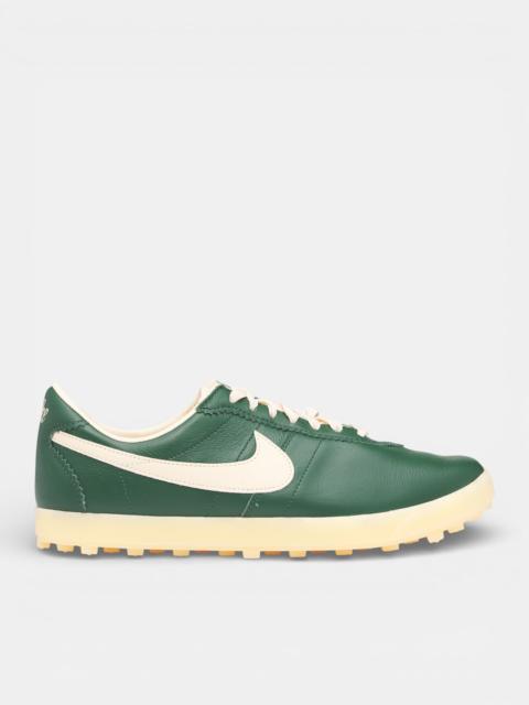Green Leather Astro Grabber Sneakers