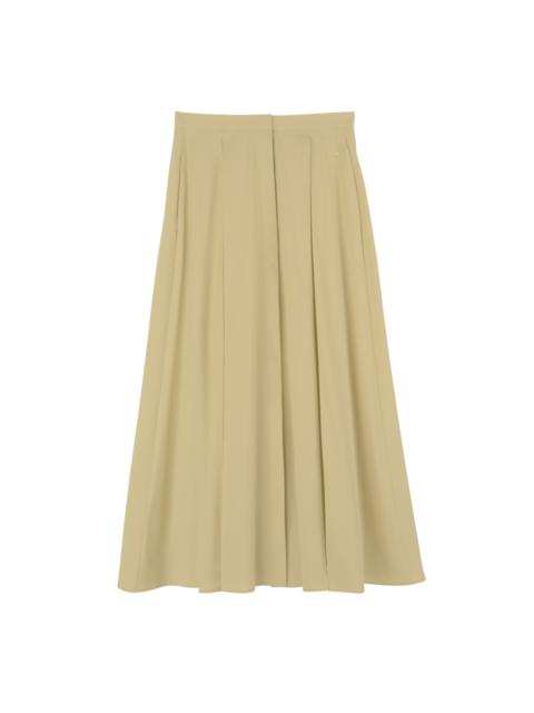Midi skirt Pistachio - Popelin