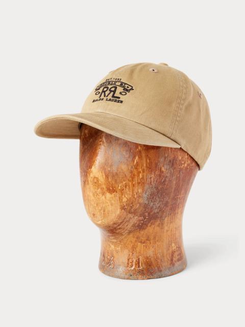 RRL Ranch Logo Twill Ball Cap