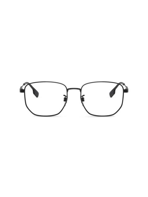 square-frame glasses